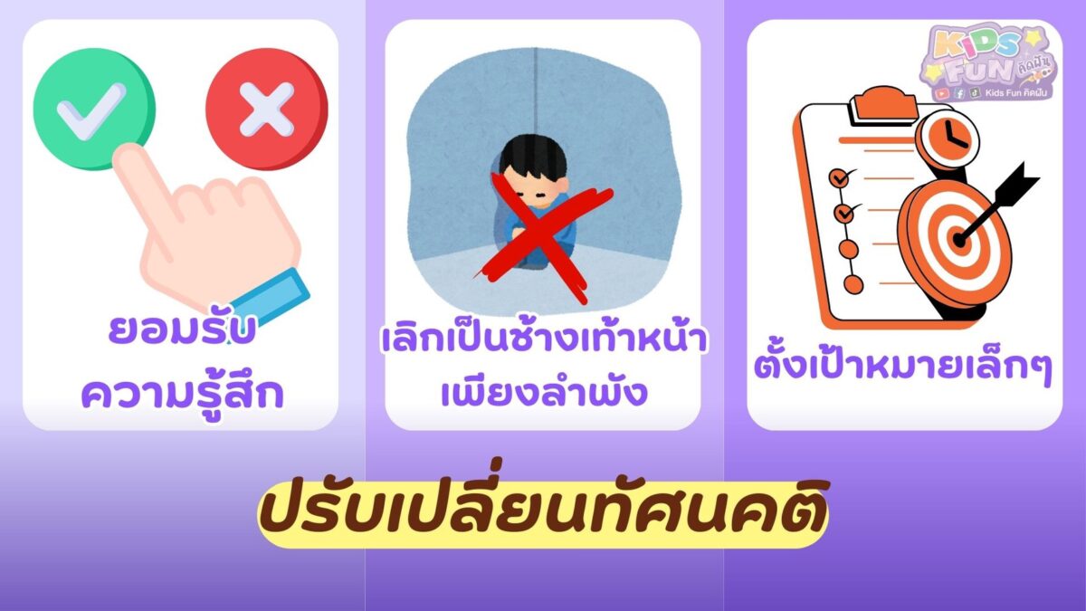 ปรับเปลี่ยนทัศนคติ