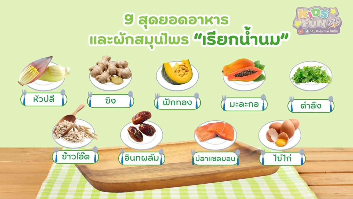 สุดยอดอาหารเรียก น้ำนม