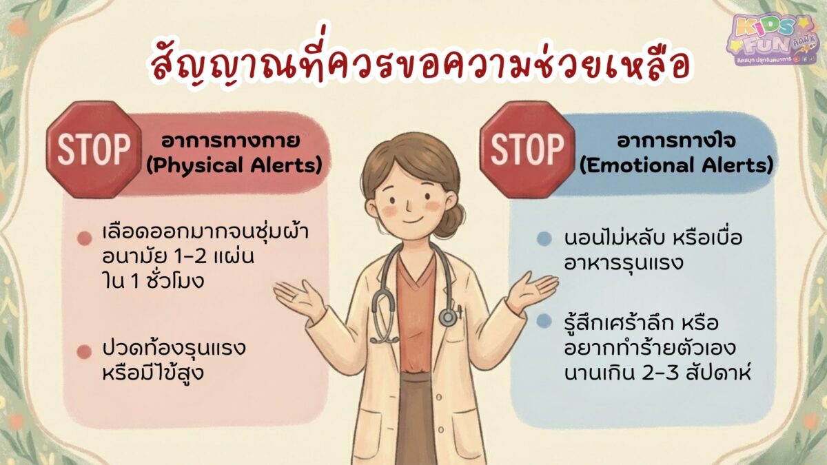 สัญญาณที่ควรขอความช่วยเหลือ มีความคิด ยุติการตั้งครรภ์