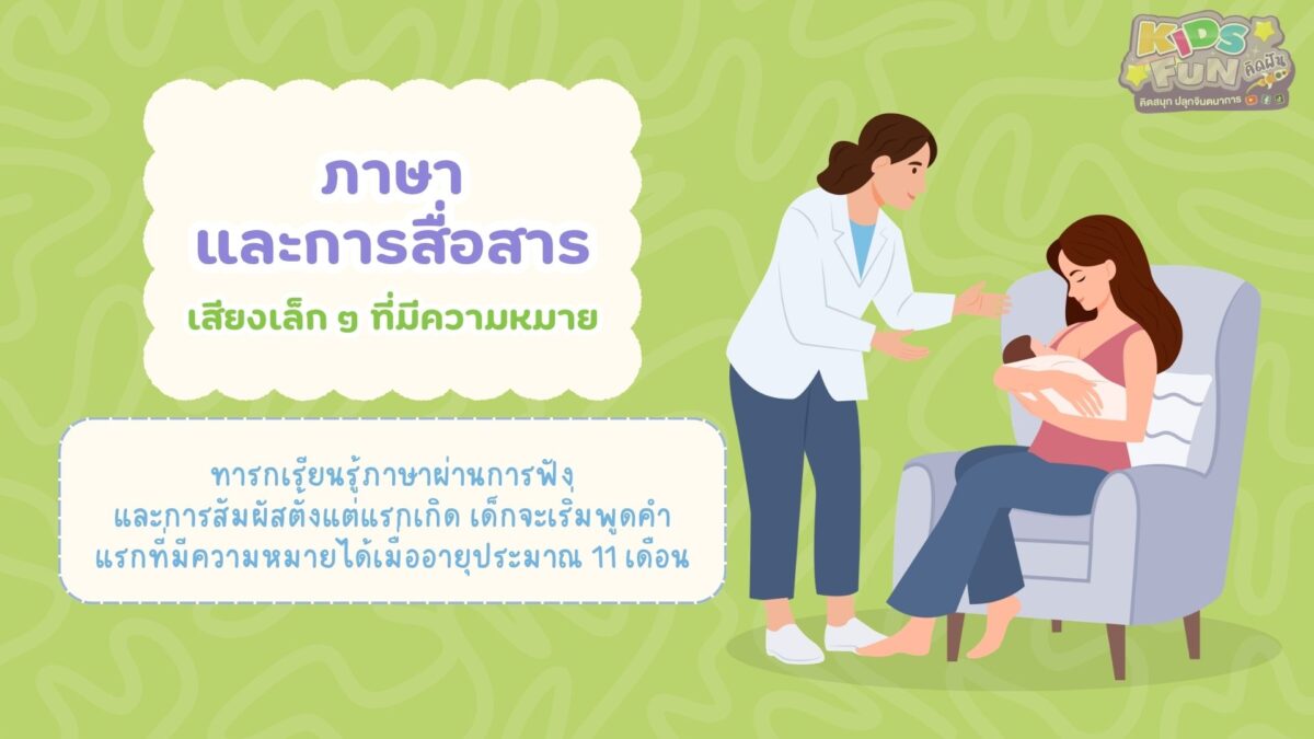 ภาษาและการสื่อสารเสียงเล็ก ๆ ที่มีความหมาย